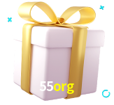 Receba seus bônus de boas-vindas no 55org