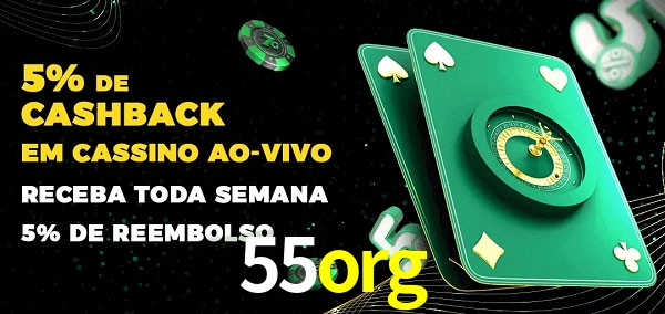 Promoções do cassino ao Vivo 55org